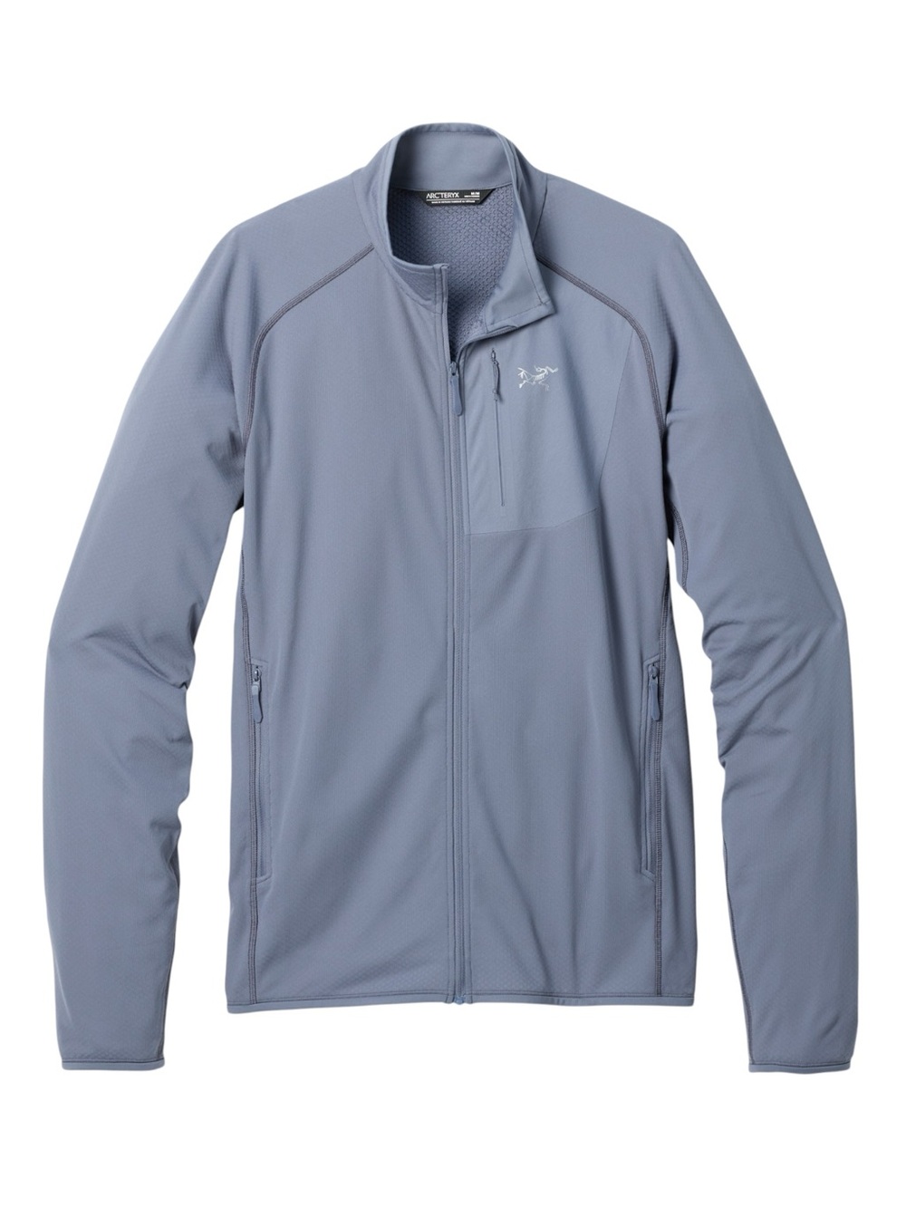 NWT Arc’teryx Mens Delta Fleece Jacket size XL in Stratus Grey